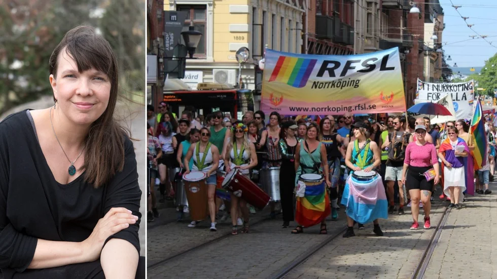 Maria Bergqvist, ordförande för East Pride.