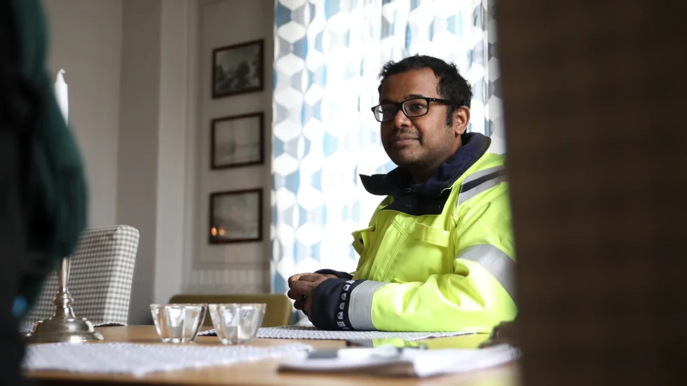 "Som ingenjör har jag tränat på brandlarm många gånger på jobbet, det är vanligt inom min industri. Även om jag vet allt som jag ska göra så fungerar inte hjärnan i en sån paniksituation", säger Annamalai Ramanathan.