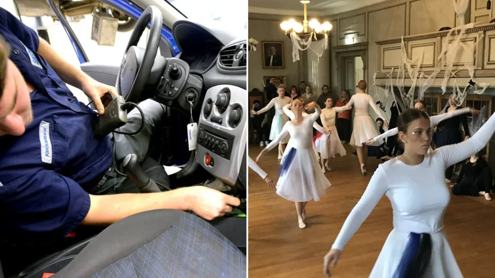Möjligheten att kombinera exempelvis utbildning till bilmekaniker på fordonsprogrammet och samtidigt vara med på dansprofilen är unik för Vimmerby gymnasium, enligt barn- och utbildningsnämndens ordförande.