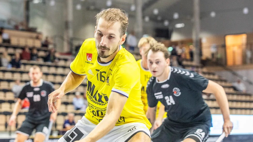 Markus Jovic var het när Visby IBK vann.