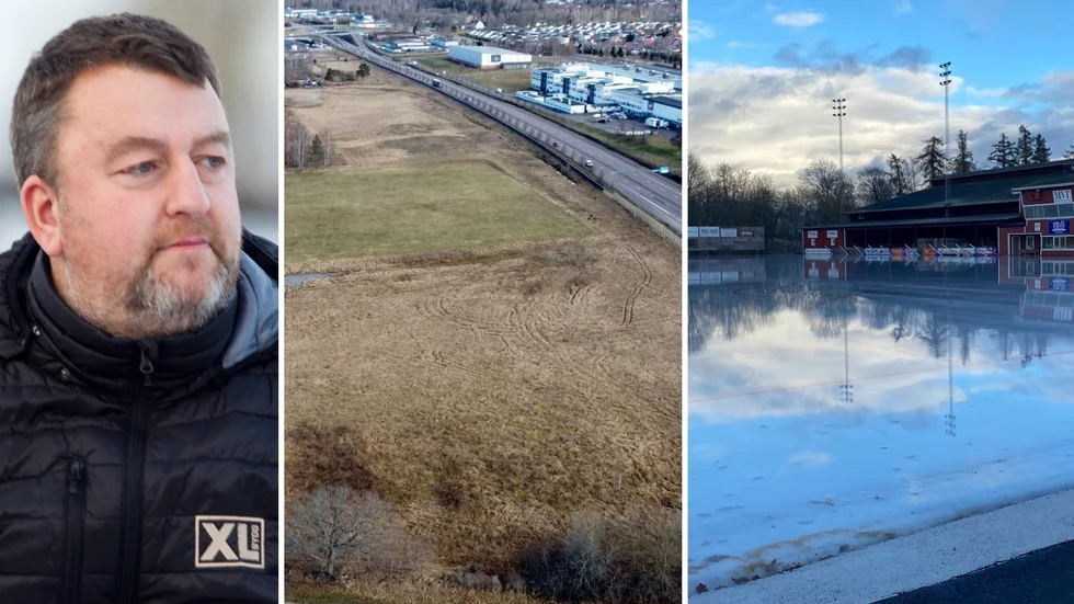 Flera timmars debatt blev det i kommunfullmäktige när detaljplanen skulle antas, som ska möjliggöra för nya ishallar mellan Varamon och riksväg 50. IFK-bandyns Pär Beckne kan konstatera att man är ett steg närmare byggstart.