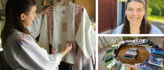 Sofia vill leva på sitt hantverk – nu öppnar hon popup-butik