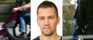 Stöldvåg i Uppsala – mopedist kan vara boven