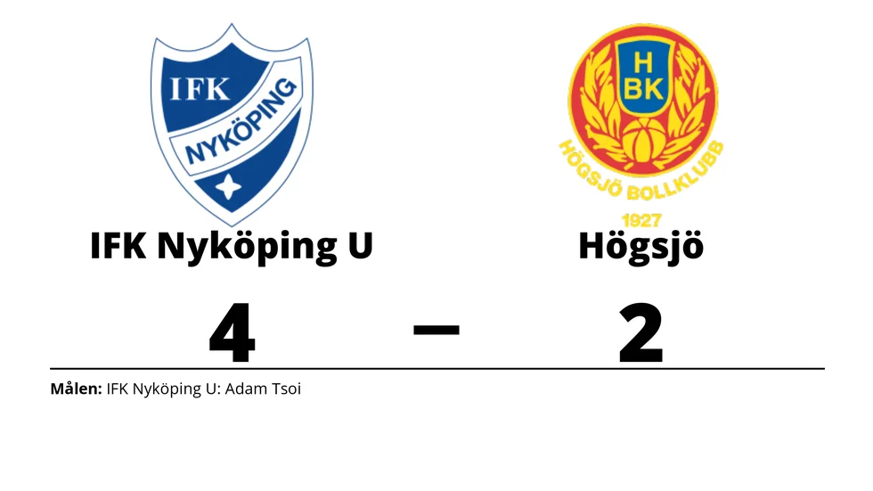 IFK Nyköping U vann mot Högsjö BK