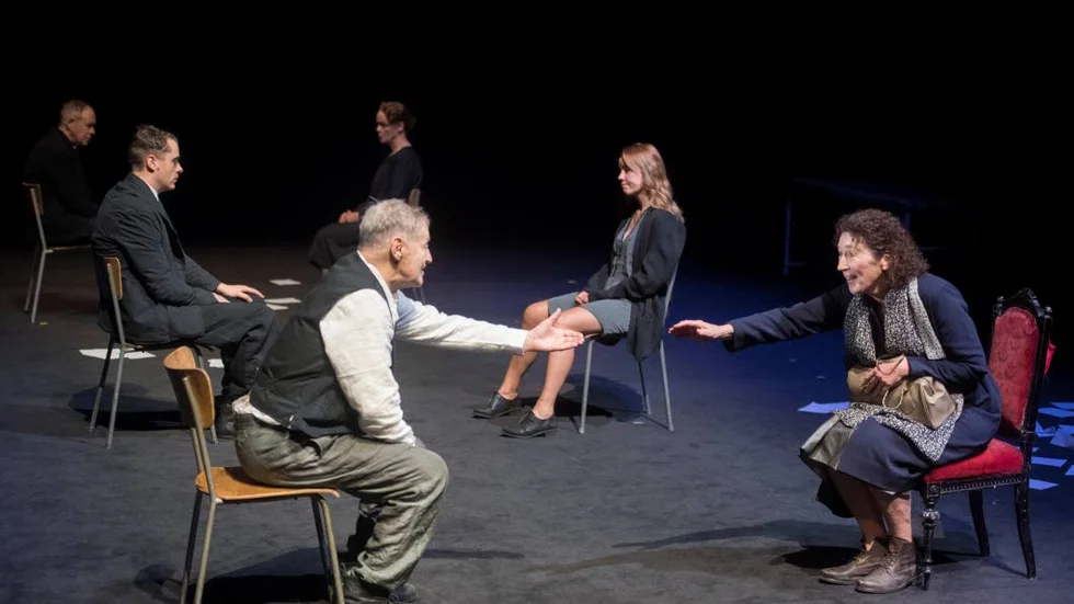 PREMIÄR. Eva Millberg och Lars Lind. ”Stilla Liv” har premiär på dramatenscenen Elverket 18 mars.