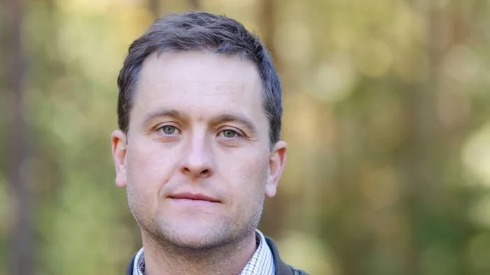 Rickard Axdorff. Ordförande för Naturbrukarna och aktiv i nätverket Egendomligt.