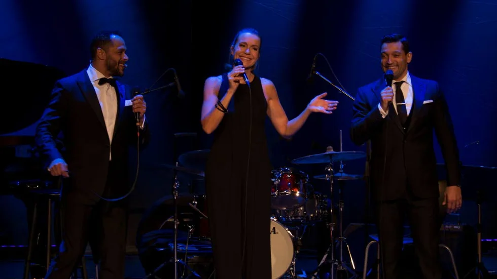 Karl Dyall, Jeanette Köhn och Rennie Mirro.