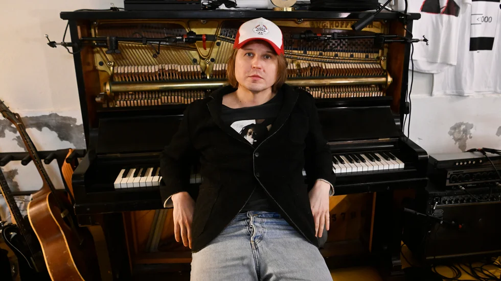 Markus Krunegård släpper sitt första soloalbum på finska. Arkivbild.