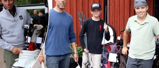 Rena rama hole in one-priser på välgörande golfloppis