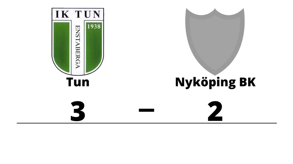 IK Tun vann mot Nyköpings BK