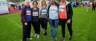 Glada miner på Blodomloppet