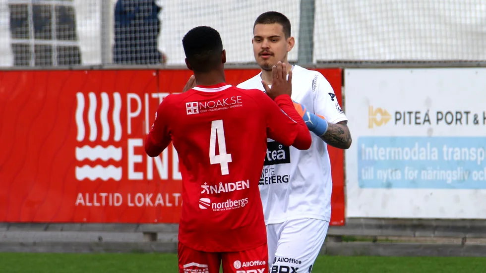 Filip Eriksson och Dean Solomons har varit två starka pjäser i årets Piteå IF. Solomons är skadad fortfarande medan Eriksson har prickat toppformen och hållit nolan i tre av de fyra senaste matcherna.