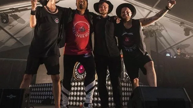 Partybandet Hat Over Hills ska spela på Viltmark-scenen på Summertime.