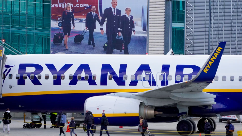 Rejält lyft för Ryanair. Arkivbild.