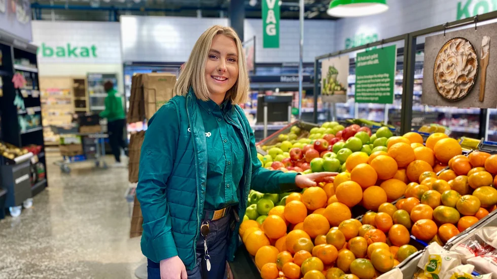 "Mitt mål har alltid varit att bli butikschef, eller få en högre roll", säger 25-åriga Fanny Karlsson. 
