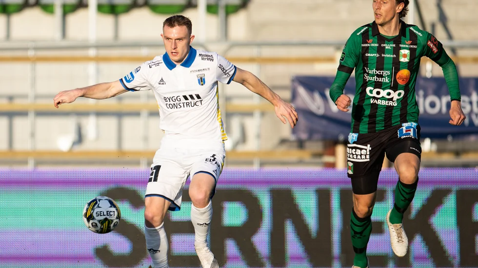Magnus Kaastrup och Varbergs Joakim Lindner.