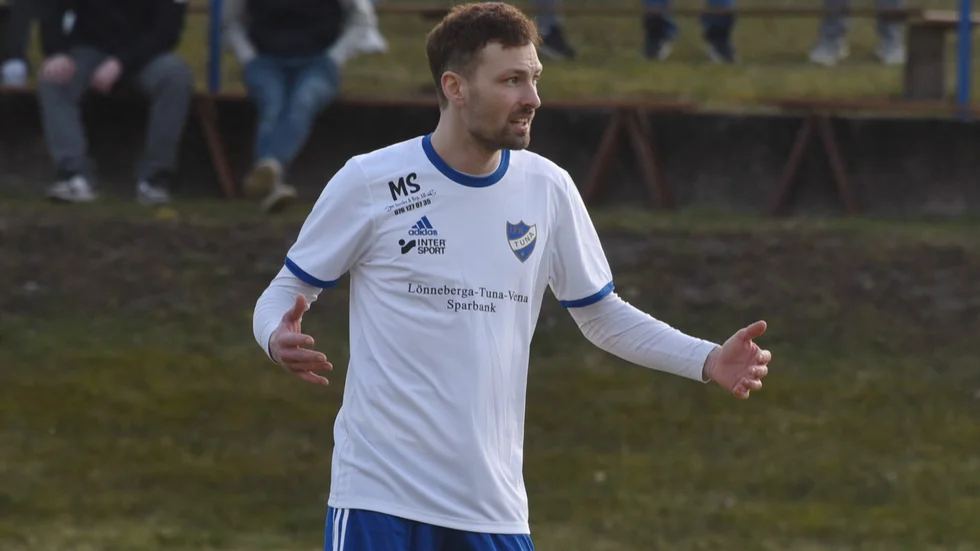 Martin Carlsson blev matchvinnare för IFK Tuna mot Södra Vi.