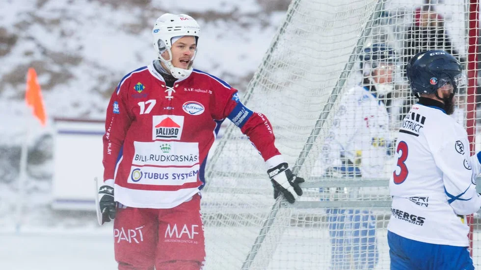 Johan Sundquist gjorde fem mål mot IFK Rättvik.