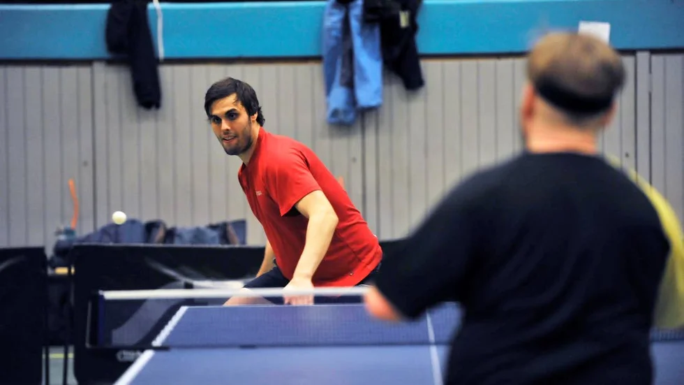 Peiman Moradabbasi spelade den avgörande dubbeln när han och Pedram ingick i laget som tog guld i finaks mästerskapet.
