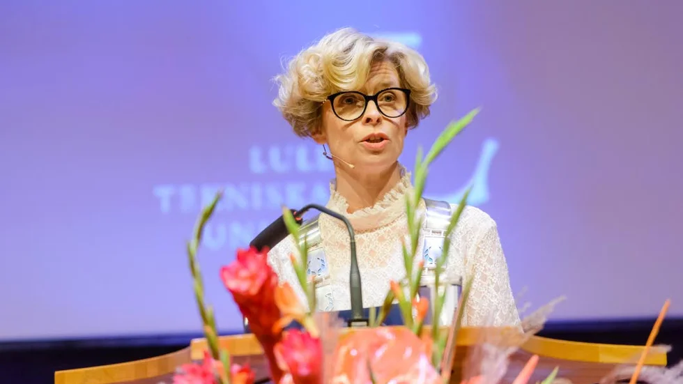Luleå tekniska universitets rektor Birgitta Bergvall-Kåreborn.
