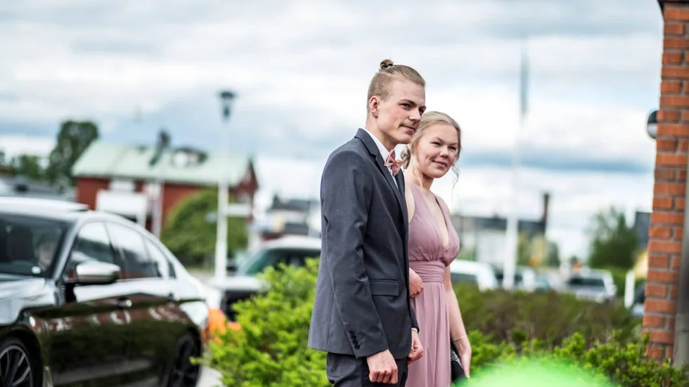 Benjamin Eriksson och Jennifer Fridell