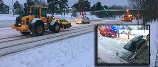 Olycka på Svartöleden – stopp i trafiken