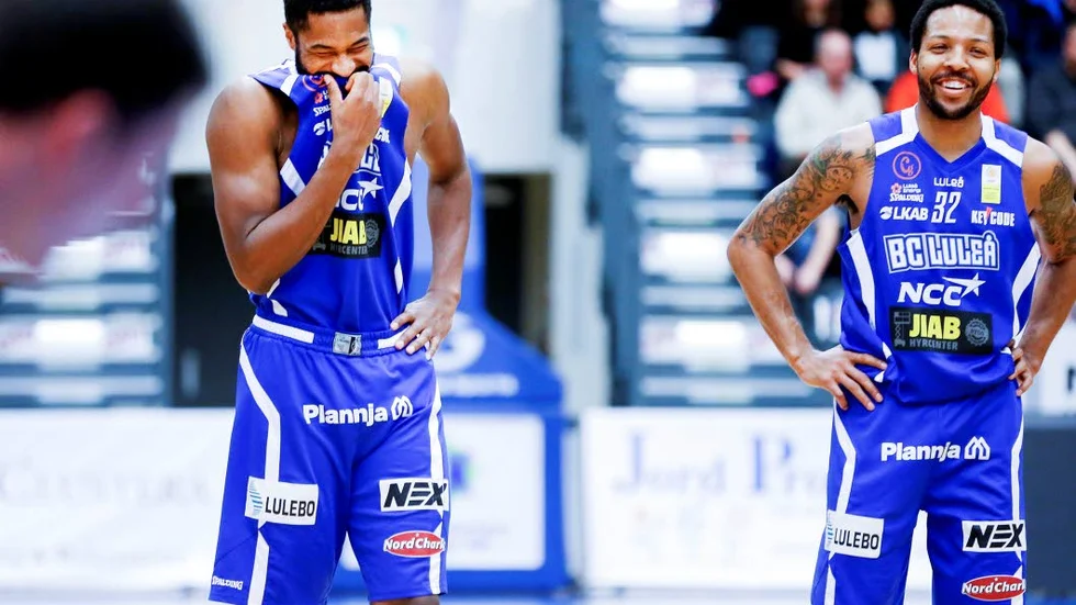 Duon. Quinton Upshur och Brandon Rozzell trivdes ute på planen och var två av lagets mest tongivande spelare.
