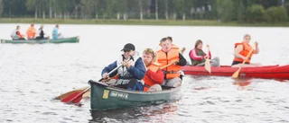 De paddlade för glatta livet