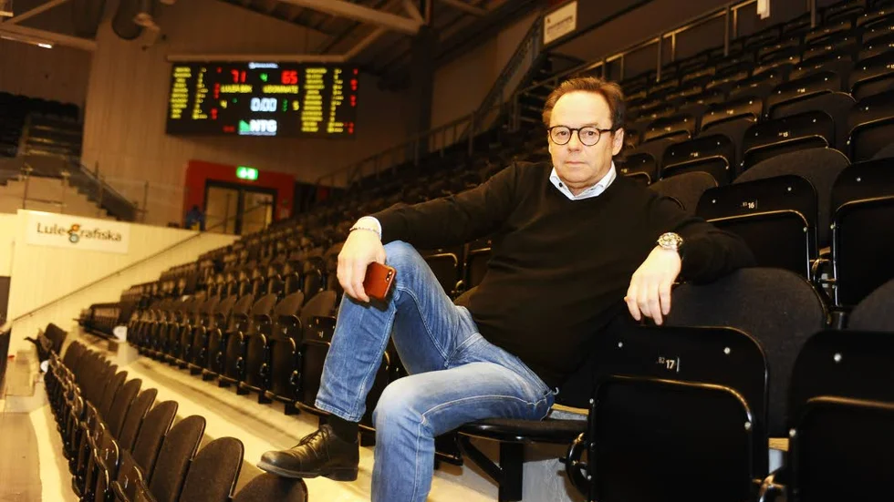Lars Mosesson, BC Luleås klubbdirektör.
