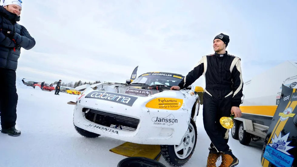 TRIPPEL. Helgens meste vinnare. Tommy Carlström, NMS Boden, i kortnabbsklassen.