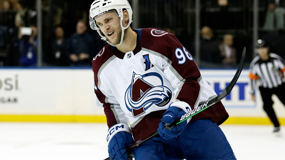 Mikko Rantanen förstärker Finland i hockey-VM på hemmaplan. Arkivbild.