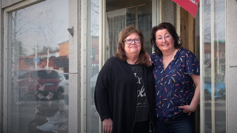 Maude Bexell och Gulli Nyman säljer sitt företag "Walk in Arvidsjaur AB" som de drivit i tolv år. Nu ser de optimistiskt på att hitta rätt köpare av verksamheten.