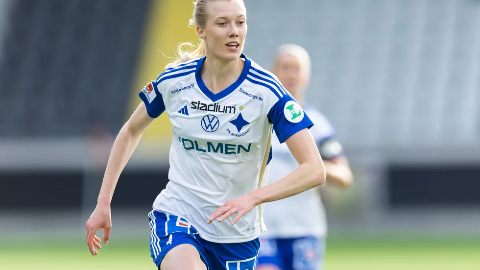 Ebba Handfast kunde träna dagen före match.