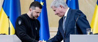 Zelenskyj i Finland: Skynda på stöd