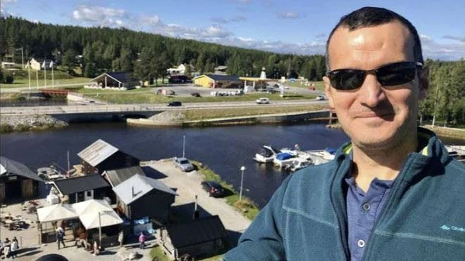 Pablo Diaz Wengelin, spansk medborgare, fanns på plats för att fira fyrdagen i Jävre.