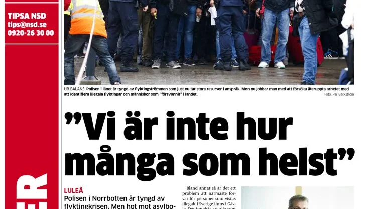 Flyktingkrisen 2015 krävde stora resurser av polisen.