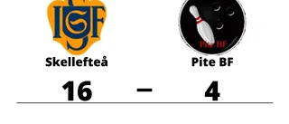 Storförlust när Pite BF föll mot Skellefteå i Skellefteå Bowlingkompaniet