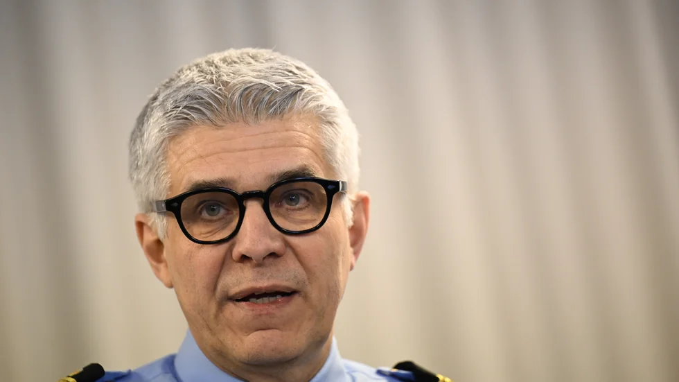 Rikspolischef Anders Thornberg. Arkivbild.
