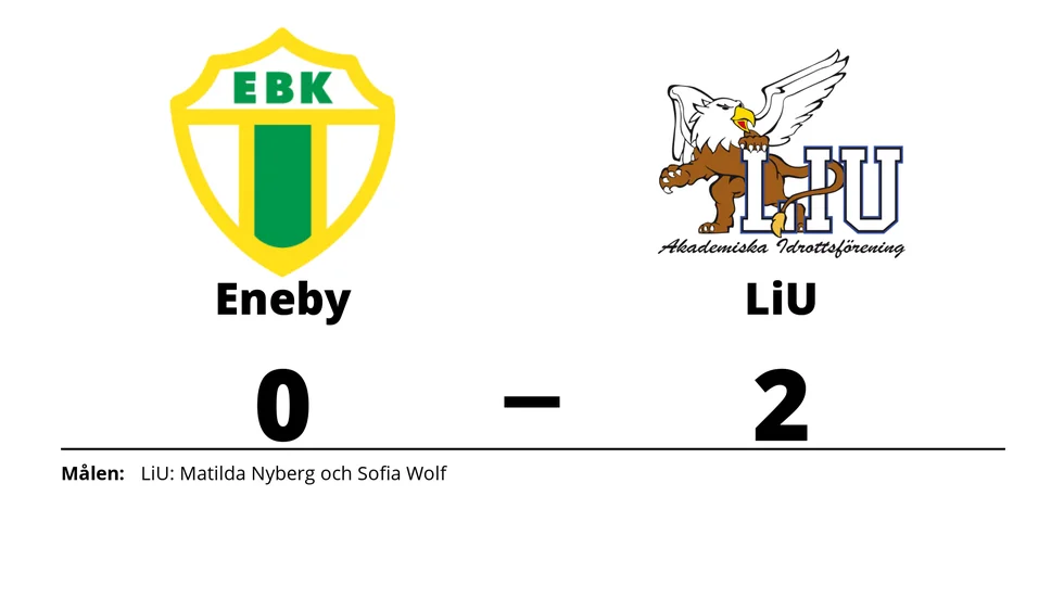 Eneby BK förlorade mot LiU AIF FK