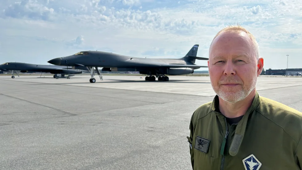 "Vi behöver mer område för att kunna tillväxa fysiskt" säger Carl Fredrik Edström, flottiljchef på F21 och chef för Luleå Garnison.