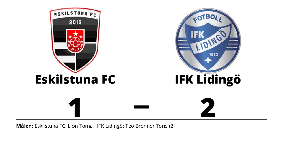 Eskilstuna FC förlorade mot IFK Lidingö FK