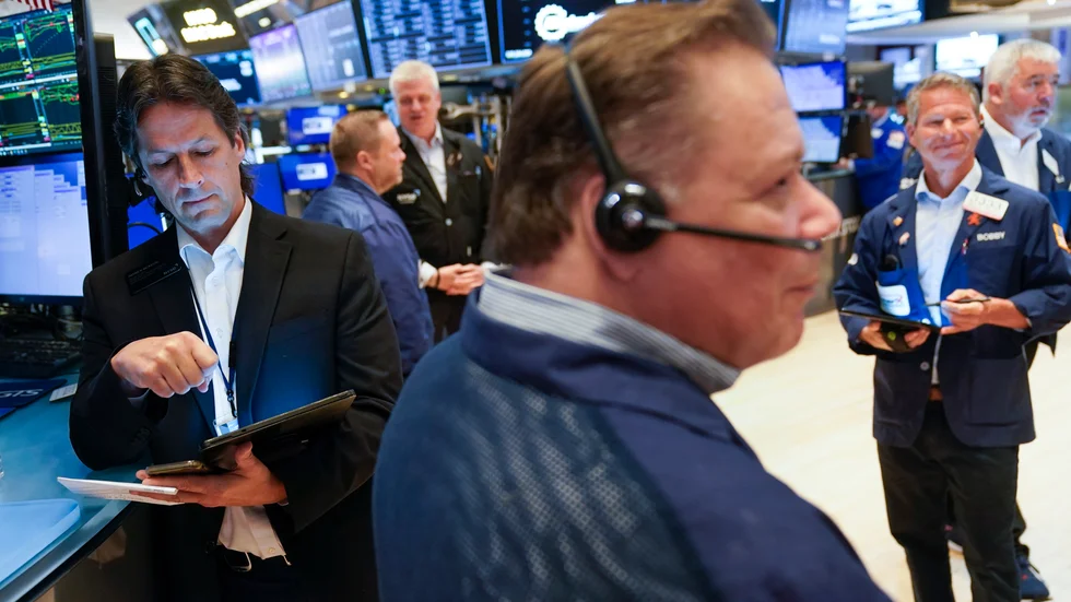 Nedgången kommer efter att S&P 500 förra veckan var uppe på den högsta nivån sedan april. Arkivbild.