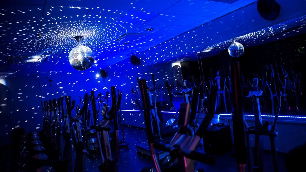 Discorummet står klart för alla discosugna.