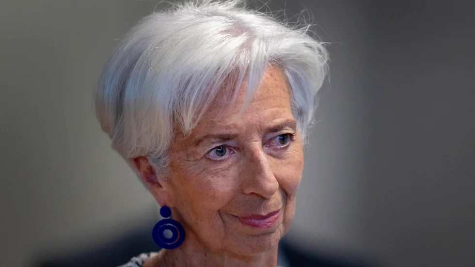 Christine Lagarde, chef på Europeiska centralbanken. Arkivbild.