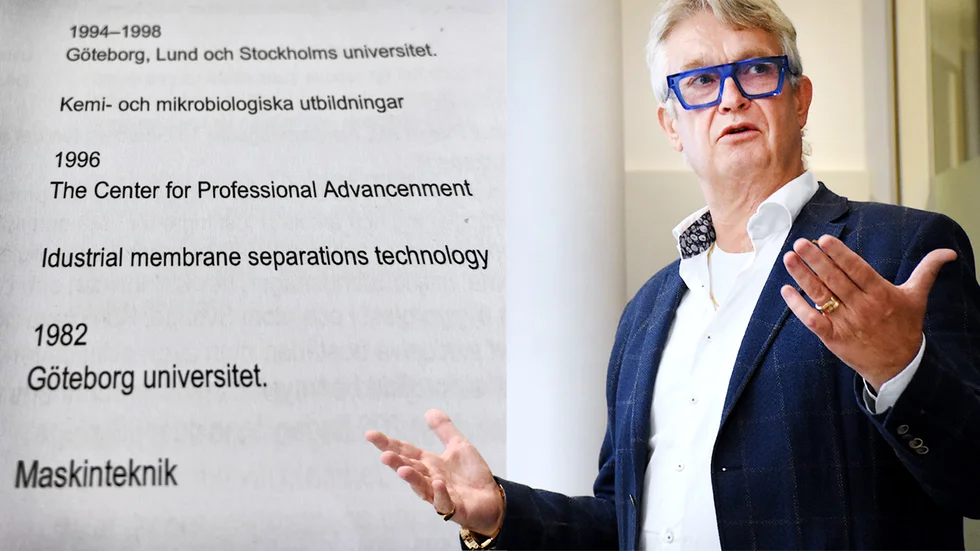 Mille Örnmark, We group som hamnat i blåsväder efter TV4 Kalla faktas uppgifter om hans fejkade cv. Örnmark tillbakavisar dock att han medvetet skulle ha ljugit om sina meriter. 