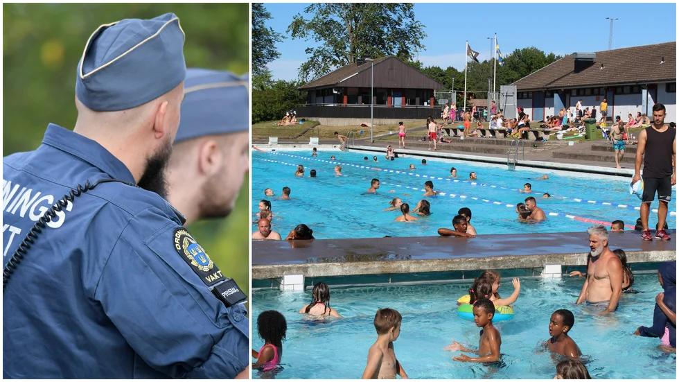 Ordningsvakter har patrullerat Himmelstalundsbadet i sommar. Något som verkar ha slagit väl ut och uppskattats av besökarna.