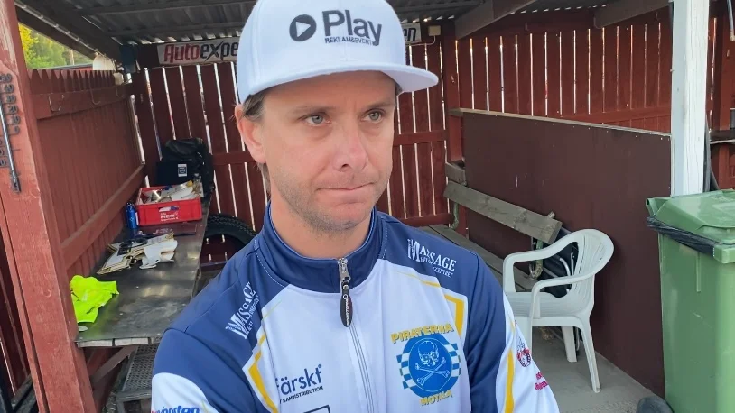 Daniel Davidsson var besviken över insatsen mot Dackarna. Förlust med 37-53.