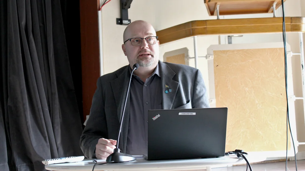 Dan Larsen (SD): " Jag är övertygad om att om vi ska klara omställningen, och förse vårt näringsliv med baskraft då behövs kärnkraften".