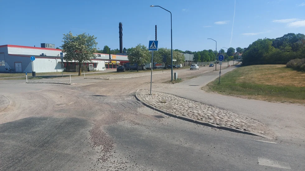Så här har det sett ut på flera gator i Vimmerby en längre tid.