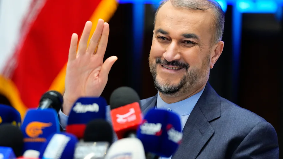 Irans utrikesminister Hossein Amirabdollahian. Arkivbild.